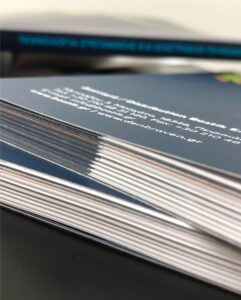Magazines closeup
