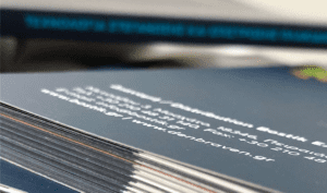 Magazines closeup